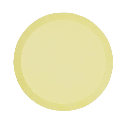 Dessert Plates - Yellow