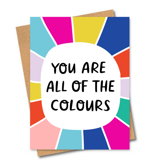 Cards - "All The Colours"